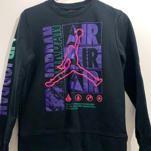 Black Jordan crewneck